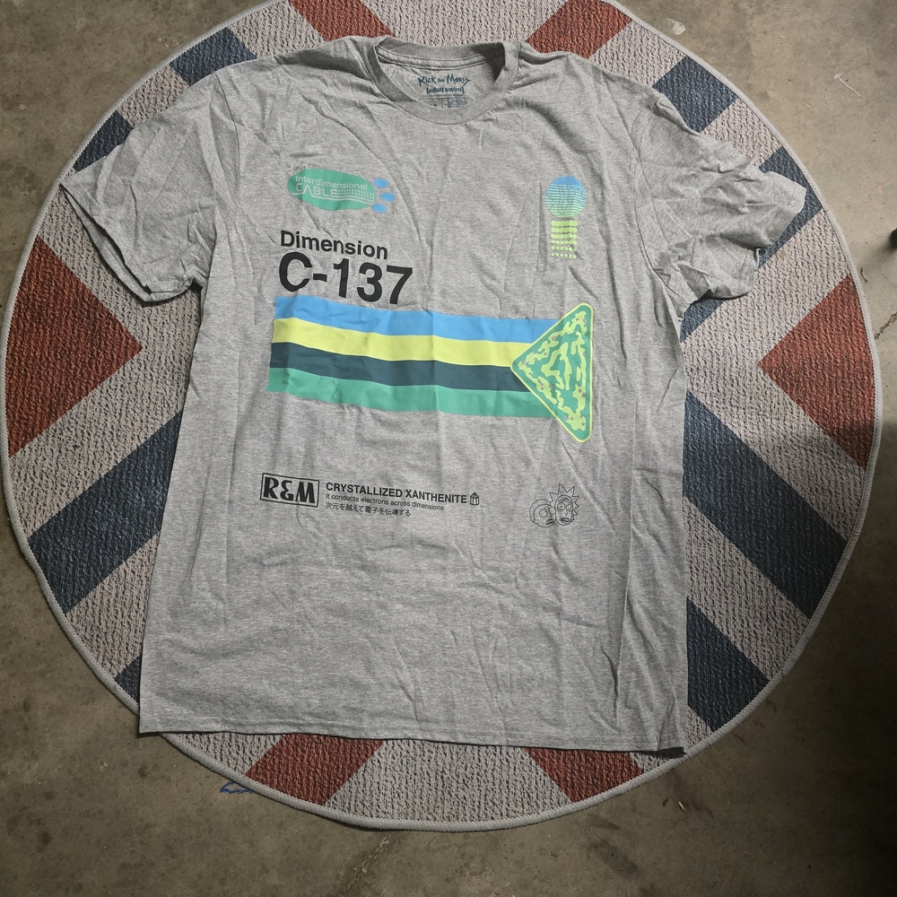 Gray Graphic T-Shirt